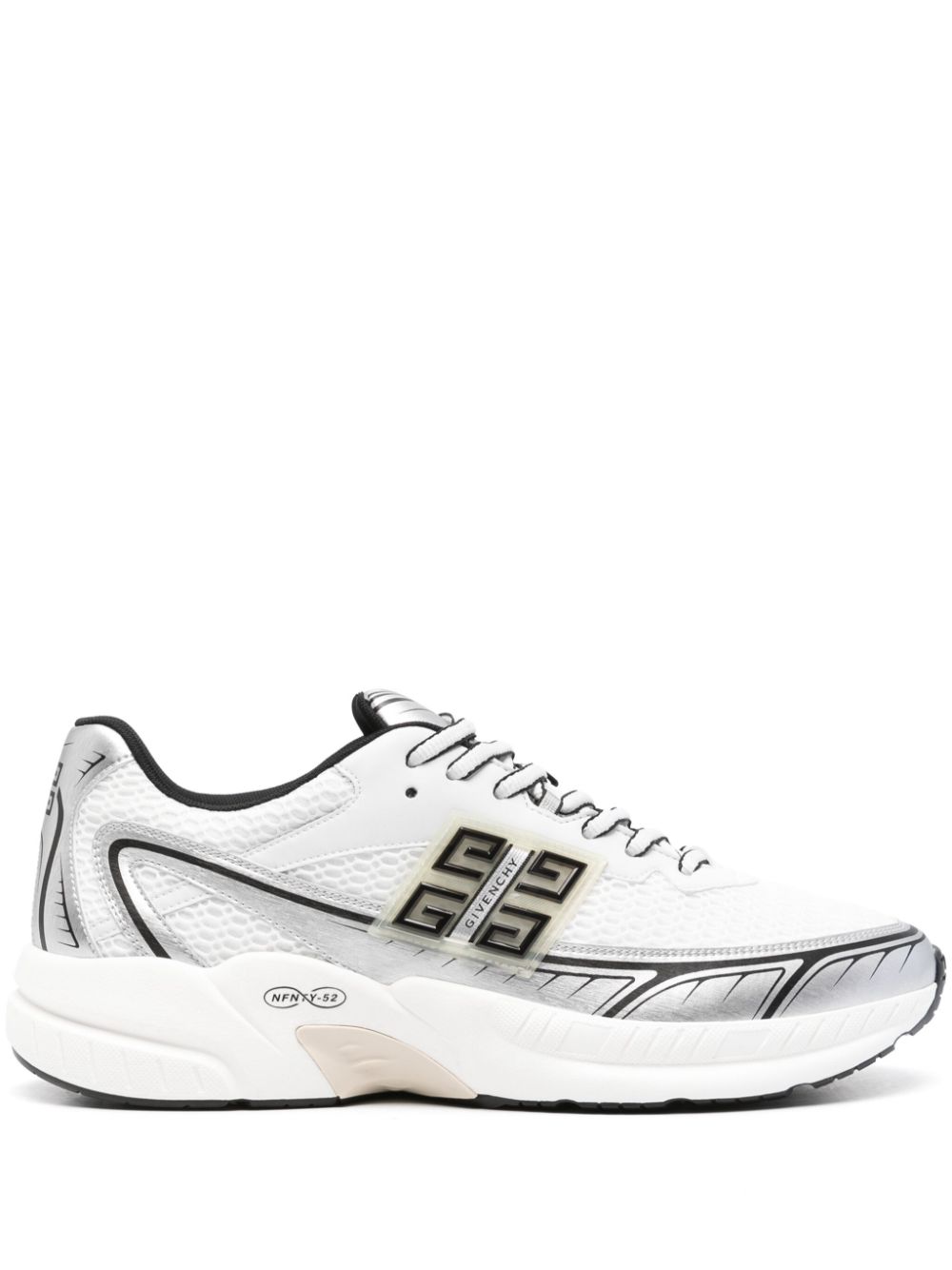 Givenchy NFNTY-52 leather sneakers - White von Givenchy