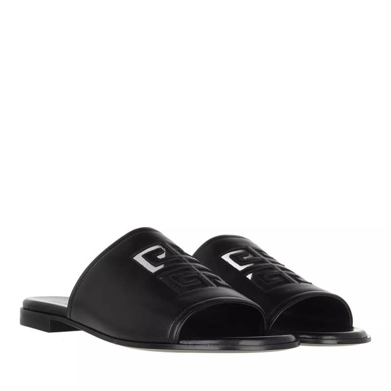 Givenchy Sandalen - 4G Flat Sandals - Gr. 36 (EU) - in Schwarz - für Damen von Givenchy