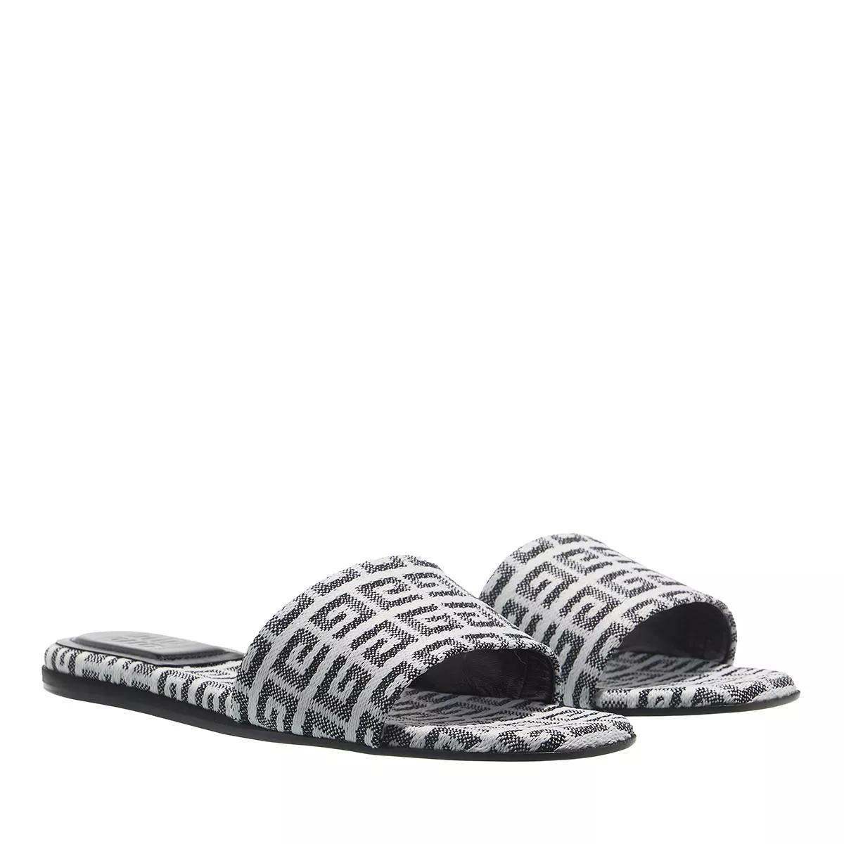 Givenchy Sandalen - 4G Flat Sandals Jacquard - Gr. 41 (EU) - in Schwarz - für Damen von Givenchy