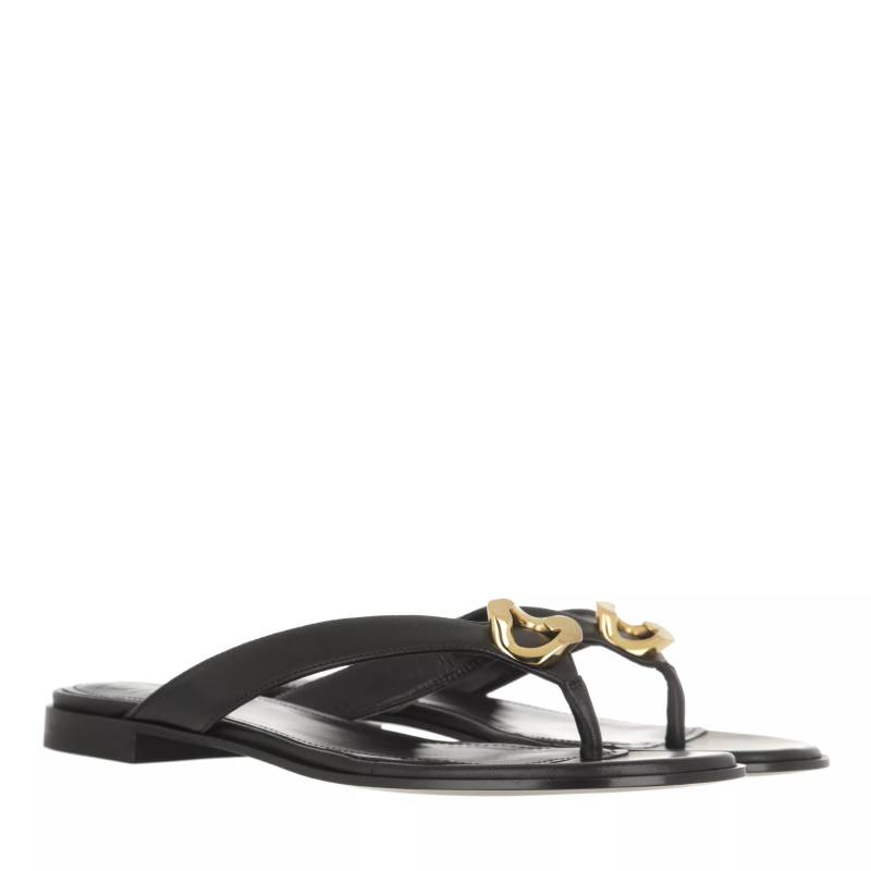 Givenchy Sandalen - G Chain Buckle Sandals Leather - Gr. 38 (EU) - in Schwarz - für Damen von Givenchy