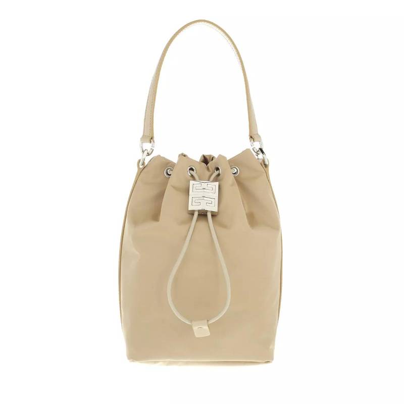 Givenchy Schultertasche - 4G Light Bucket Bag Nylon - Gr. unisize - in Beige - für Damen von Givenchy