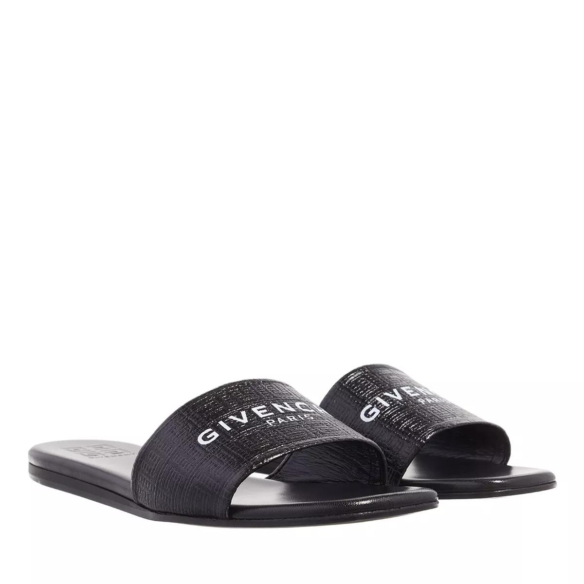 Givenchy Slipper & Pantoletten - 4G Flat Mules - Gr. 39 (EU) - in Schwarz - für Damen von Givenchy