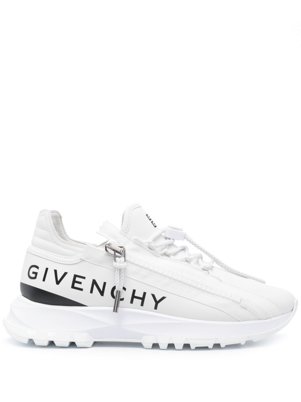 Givenchy Spectre logo-print leather sneakers - White von Givenchy