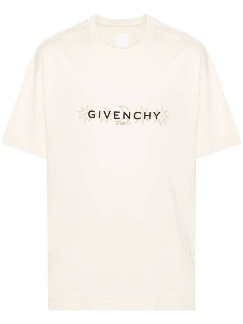 Givenchy Tarot-print cotton T-shirt - Neutrals von Givenchy