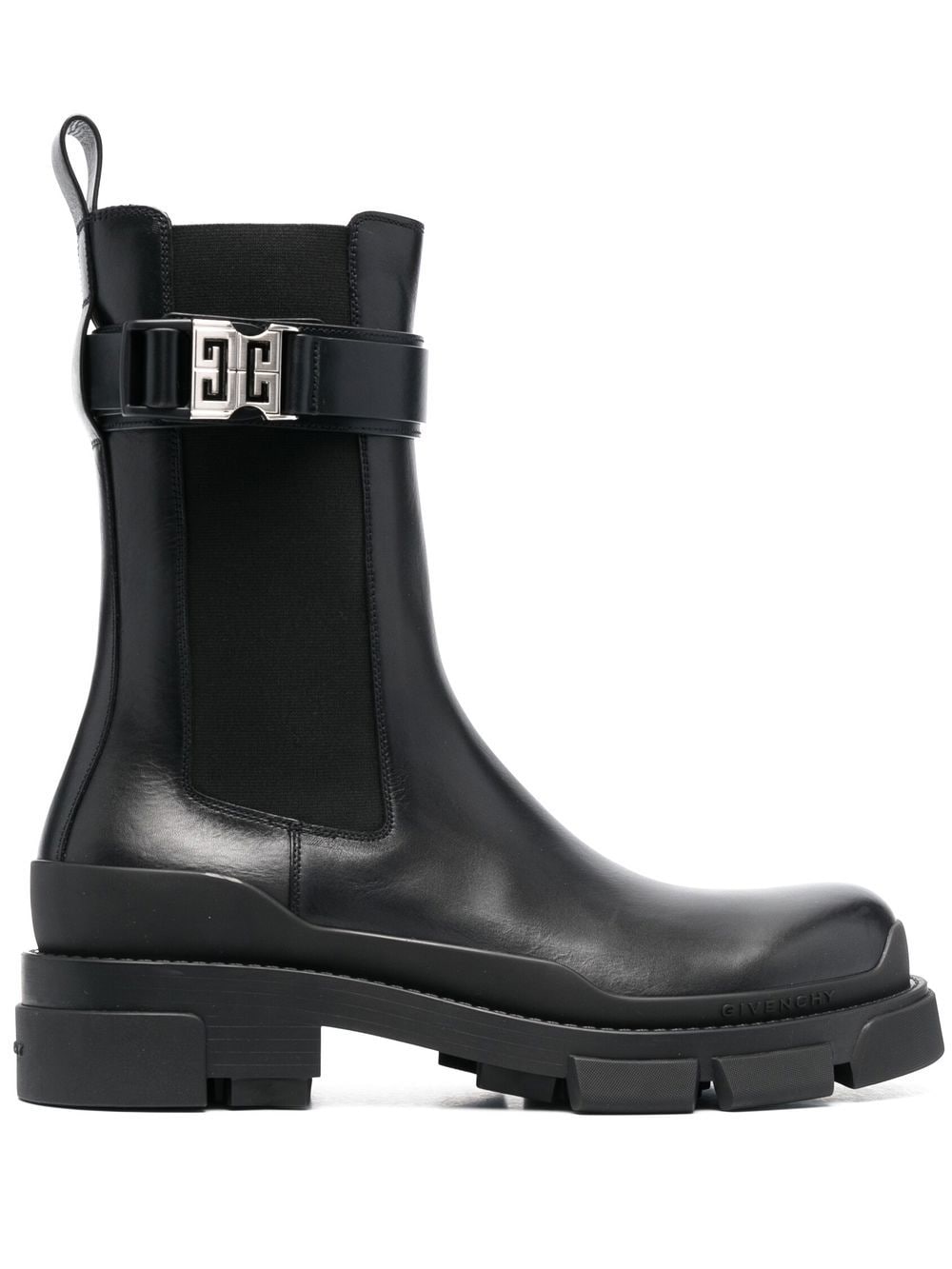 Givenchy Terra leather Chelsea boots - Black von Givenchy