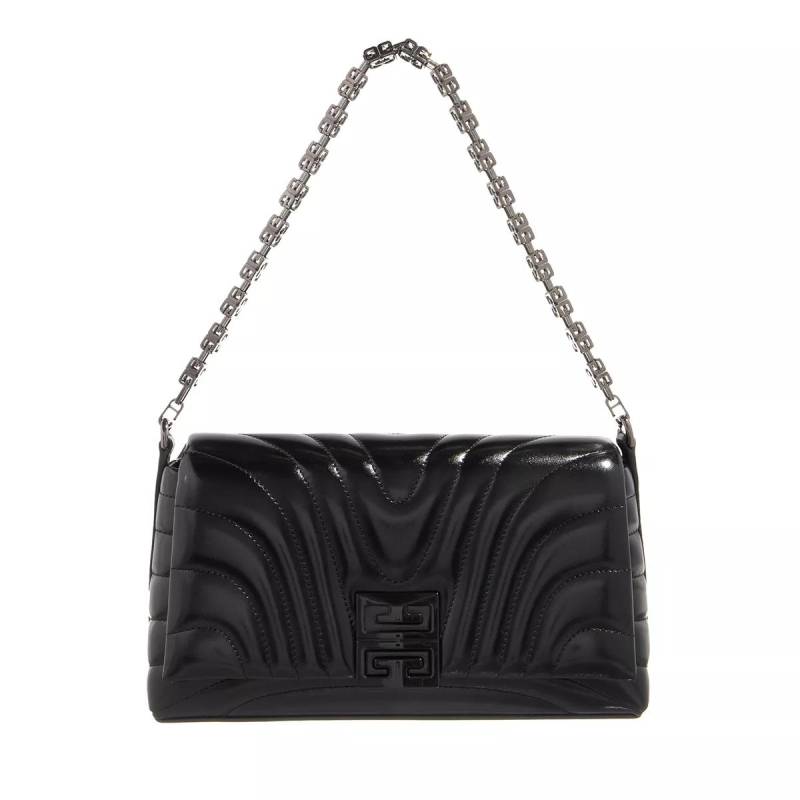 Givenchy Schultertasche - Small 4G Soft bag in shiny leather - Gr. unisize - in Schwarz - für Damen von Givenchy