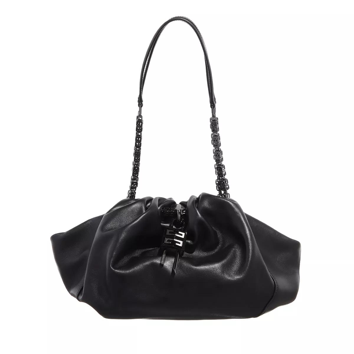 Givenchy Umhängetasche - Small Kenny Shoulder Bag Smooth Leather - Gr. unisize - in Schwarz - für Damen von Givenchy