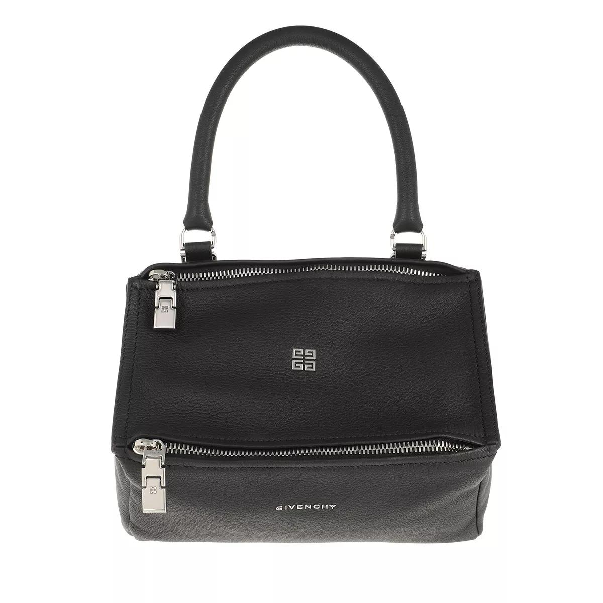 Givenchy Umhängetasche - Small Pandora Crossbody Bag Grained Leather - Gr. unisize - in Schwarz - für Damen von Givenchy