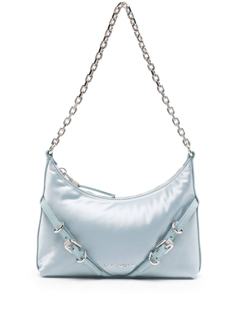 Givenchy Voyou Party satin shoulder bag - Blue von Givenchy