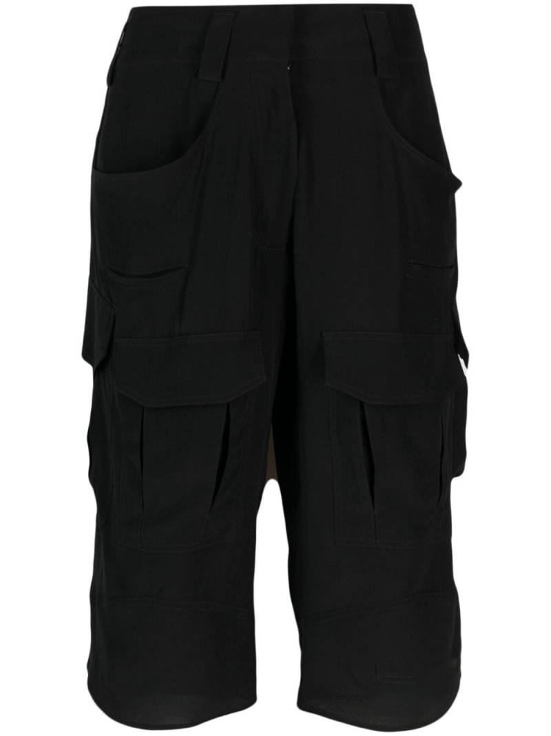 Givenchy cargo knee-length shorts - Black von Givenchy