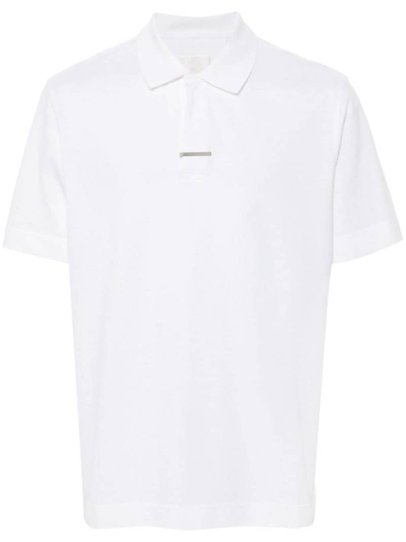 Givenchy cotton polo shirt - White von Givenchy