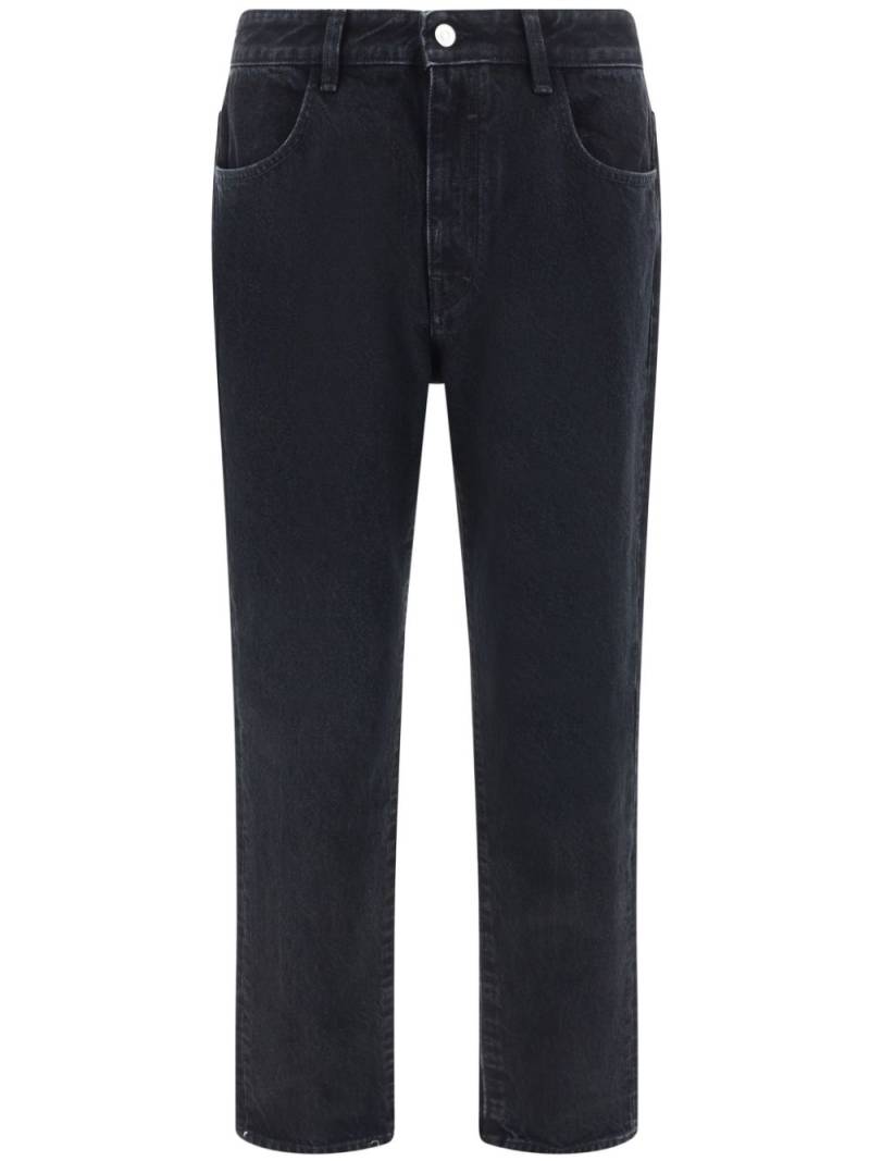 Givenchy cotton straight-leg jeans - Black von Givenchy