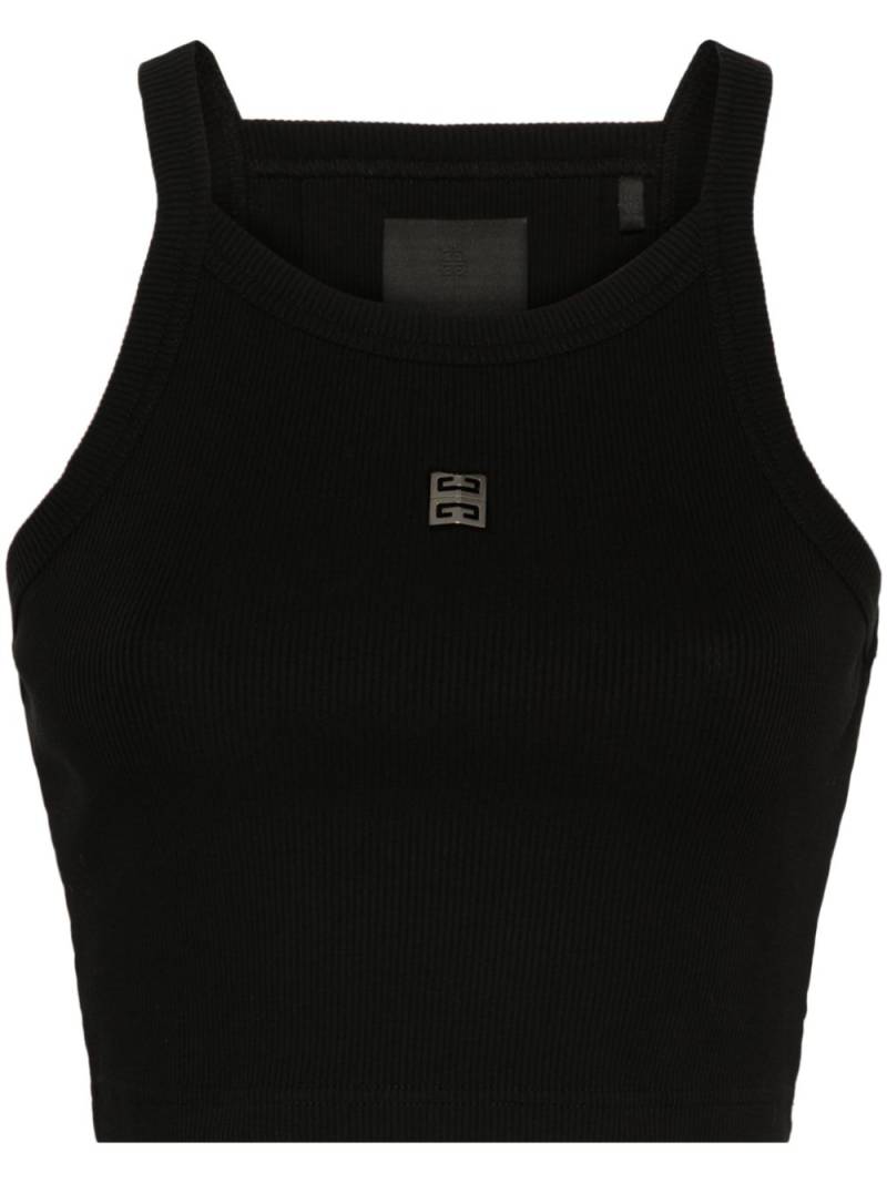 Givenchy cropped tank top - Black von Givenchy