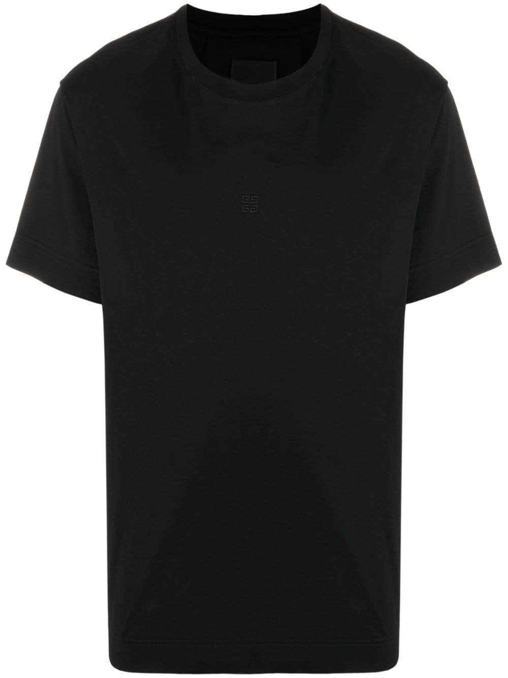 Givenchy embroidered logo cotton T-shirt - Black von Givenchy