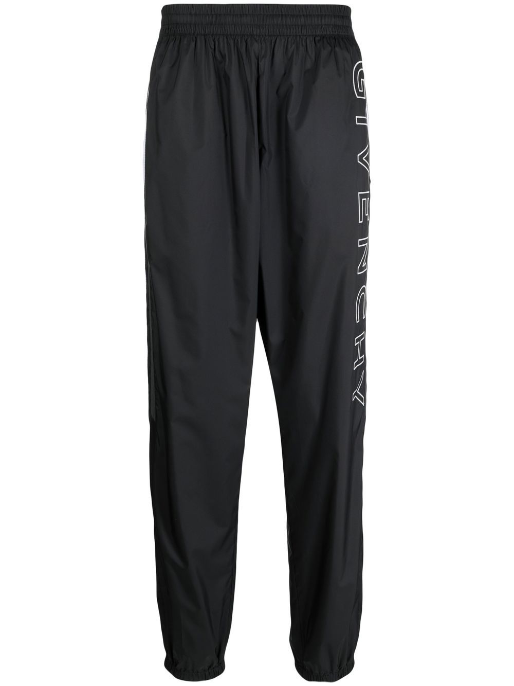 Givenchy embroidered-logo detail track pants - Black von Givenchy