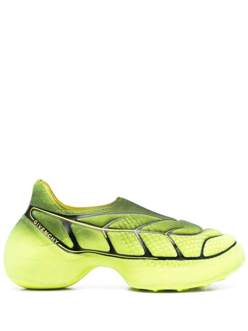 Givenchy gradient-effect slip-on sneakers - Green von Givenchy