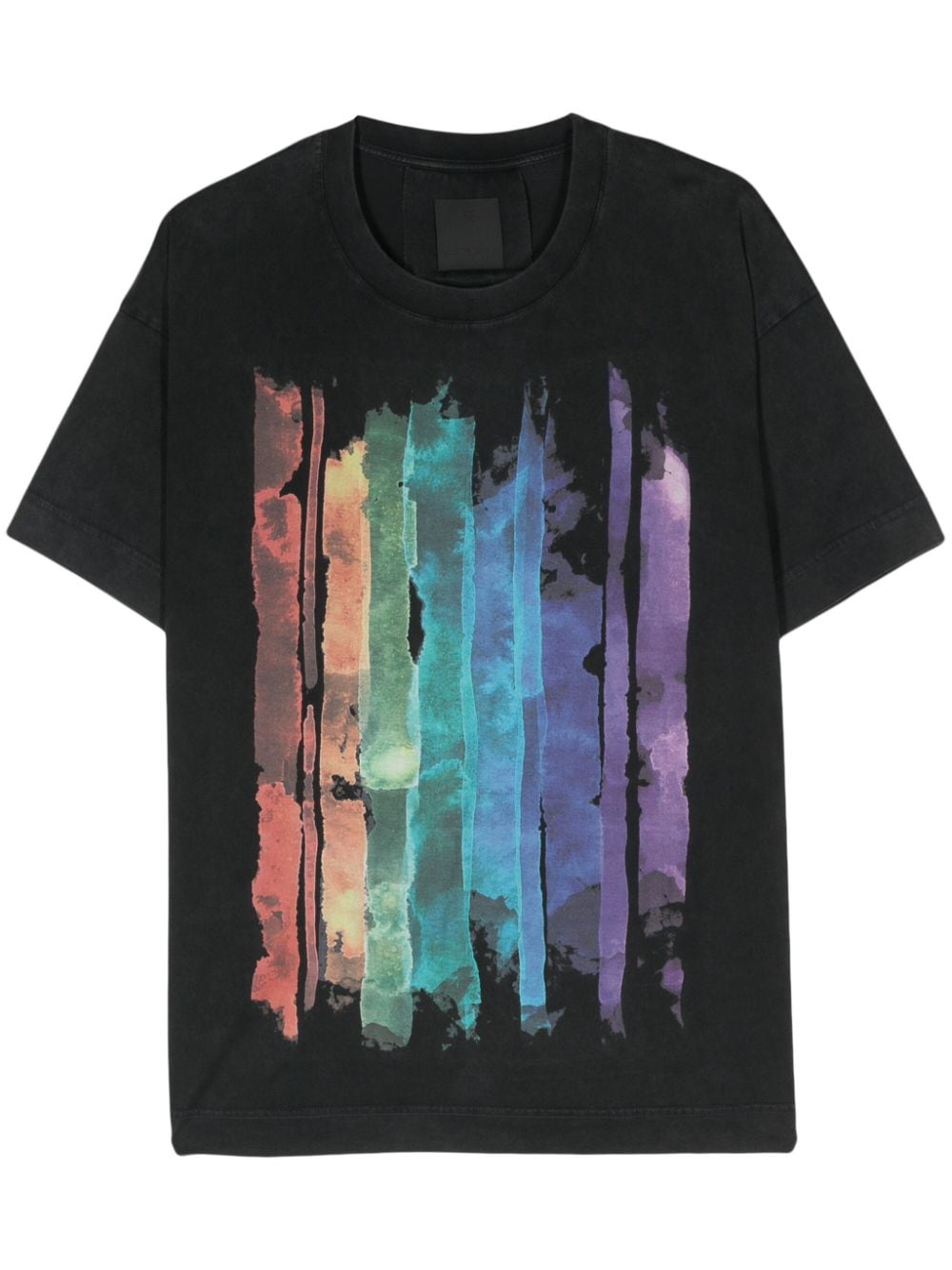 Givenchy graphic-print cotton T-shirt - Black von Givenchy