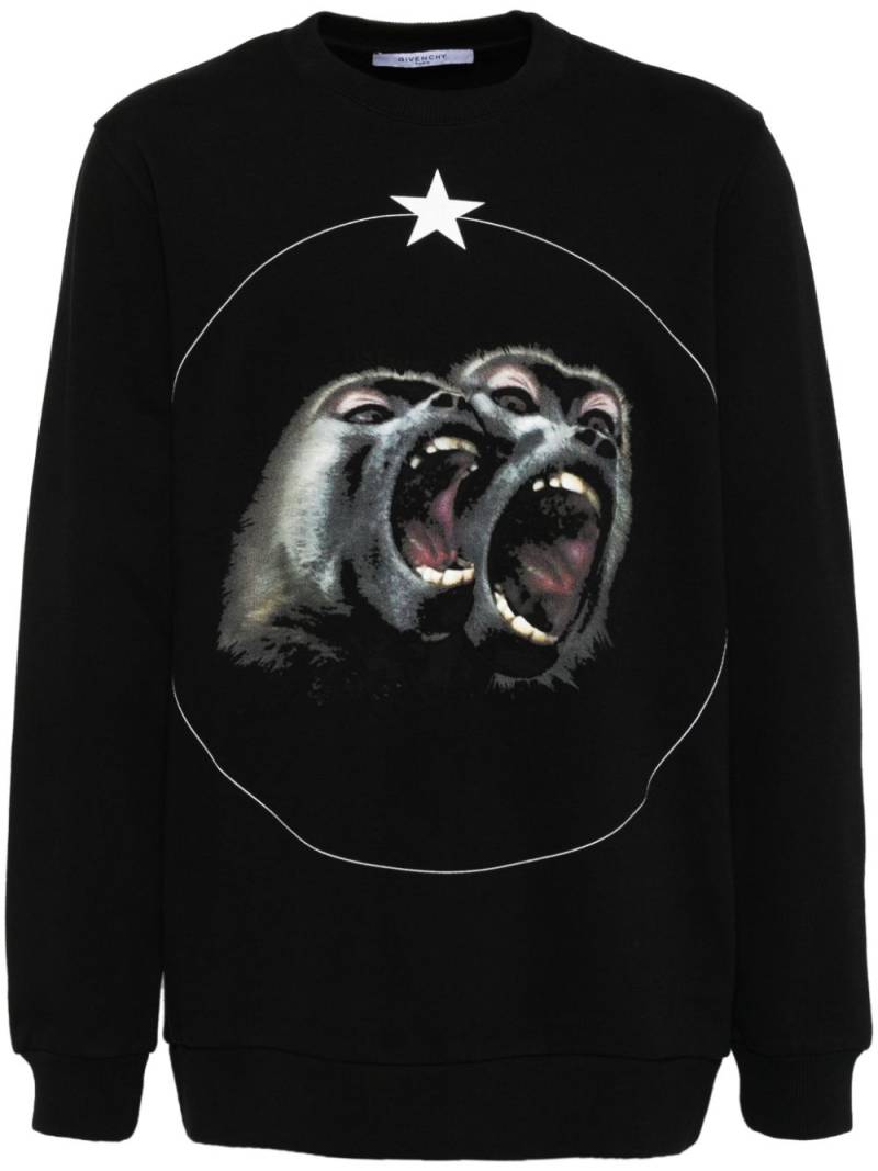 Givenchy graphic-printed sweatshirt - Black von Givenchy