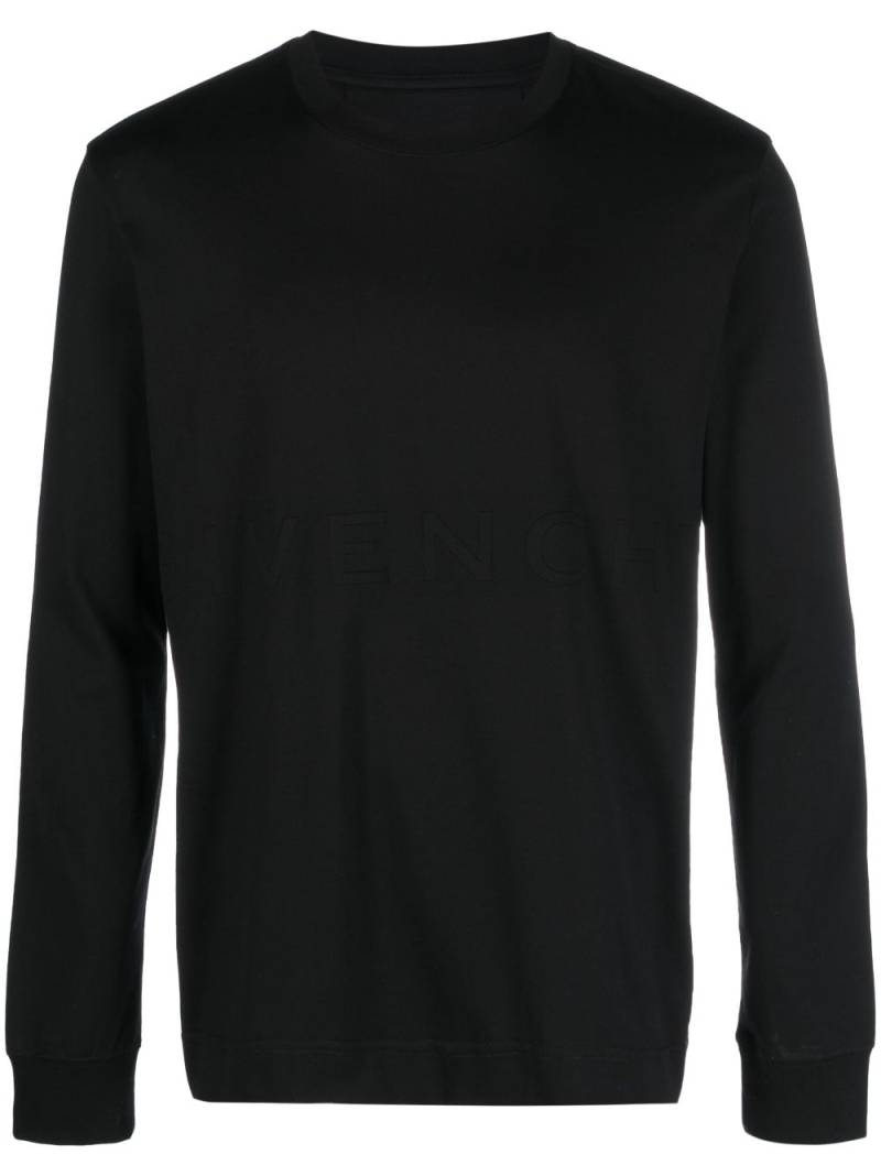 Givenchy jersey-knit crew-neck sweatshirt - Black von Givenchy