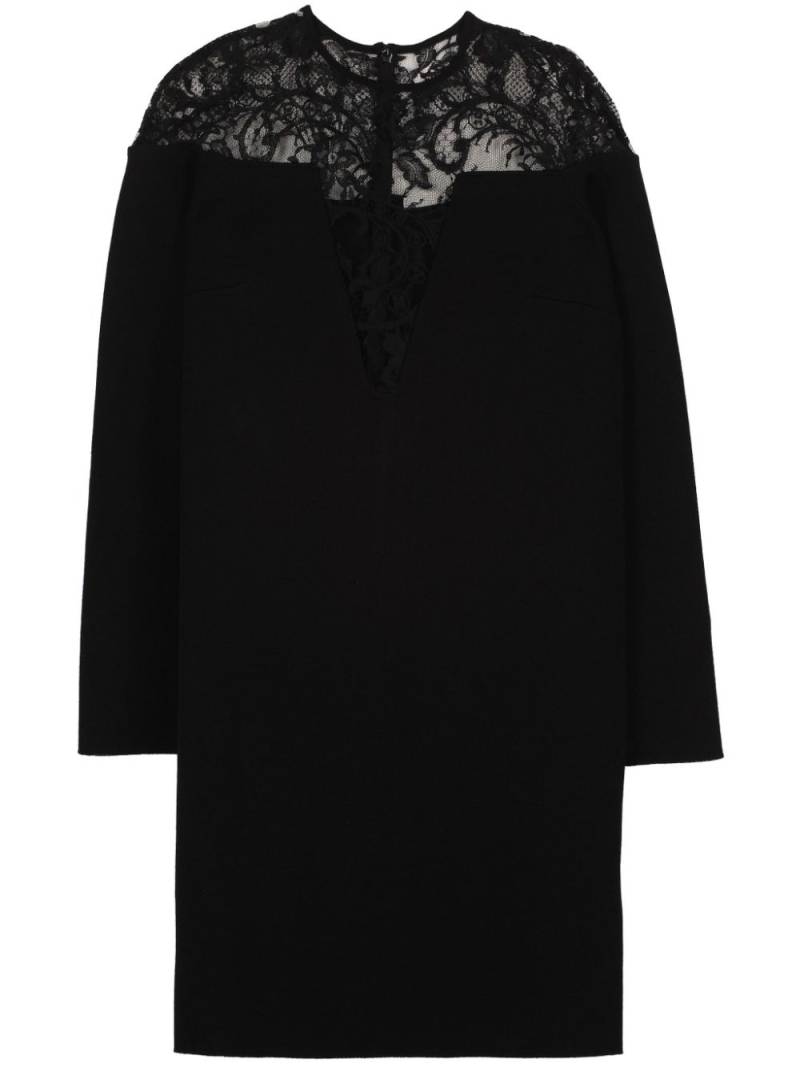 Givenchy lace top dress - Black von Givenchy