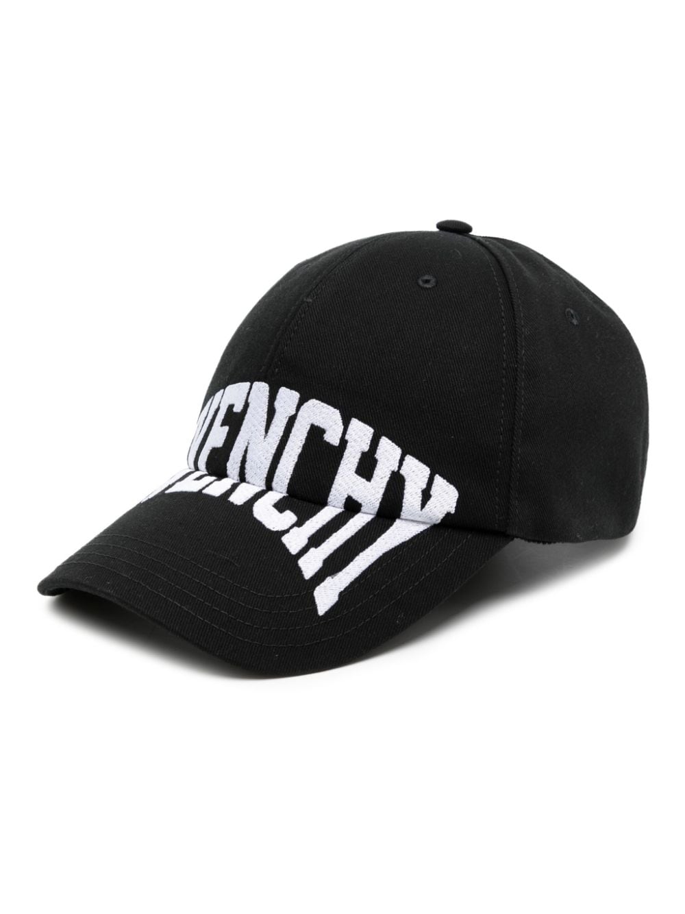 Givenchy logo-embroidered baseball cap - Black von Givenchy