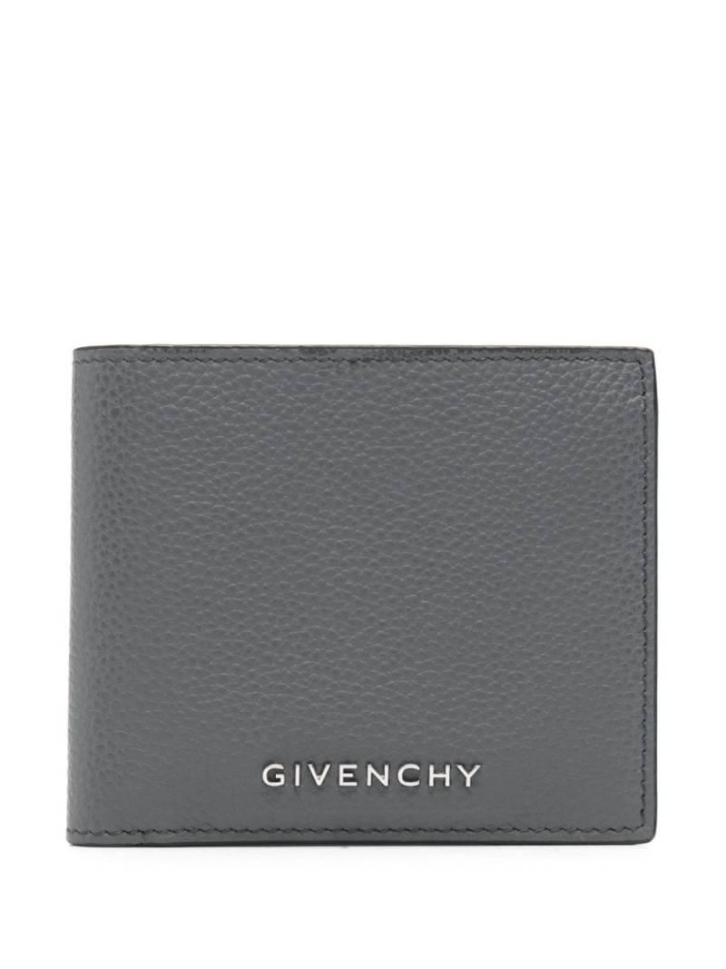 Givenchy logo-lettering wallet - Grey von Givenchy