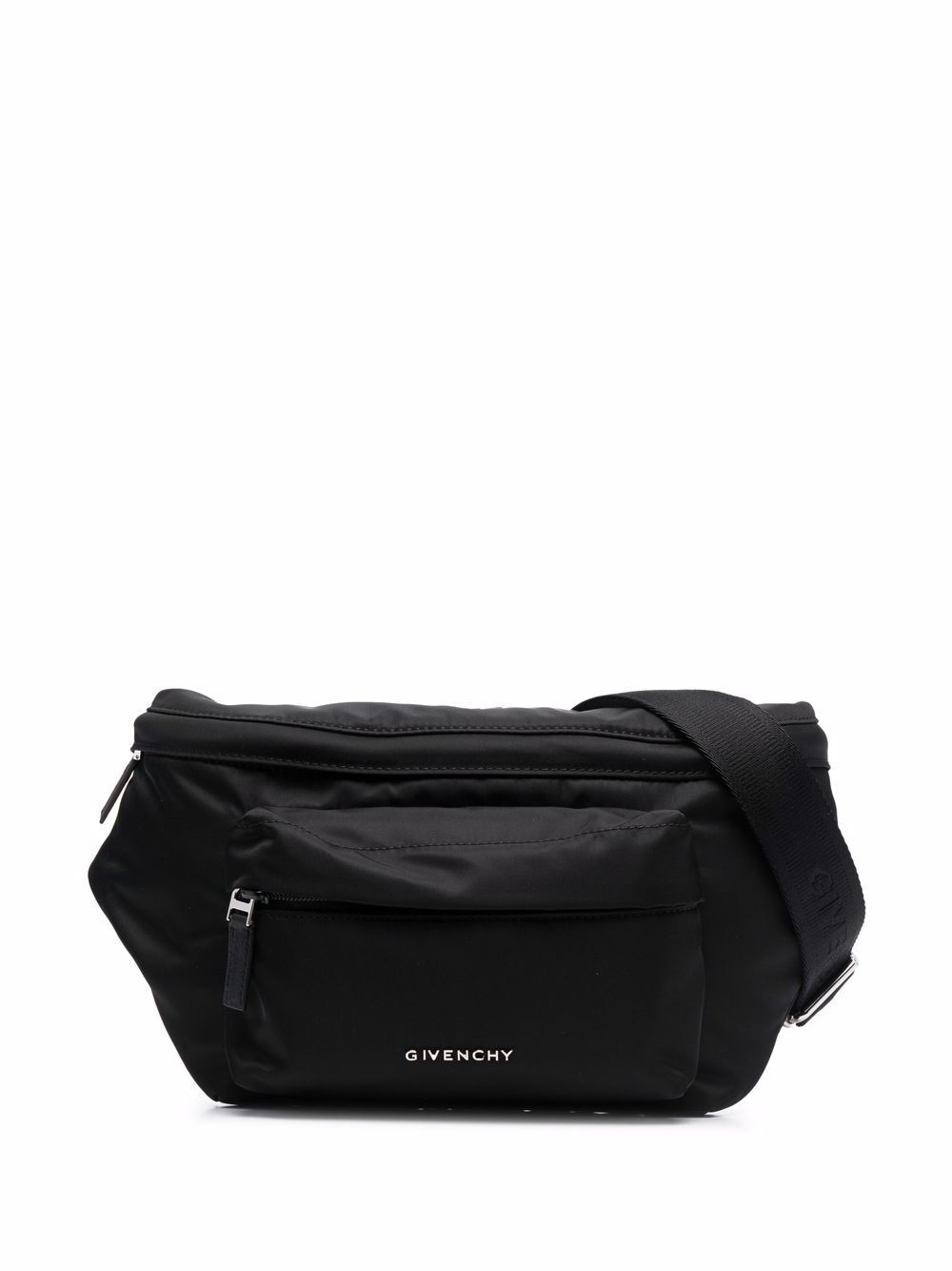 Givenchy logo-plaque belt bag - Black von Givenchy