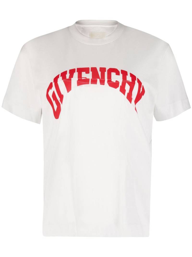 Givenchy logo-print cotton T-shirt - White von Givenchy