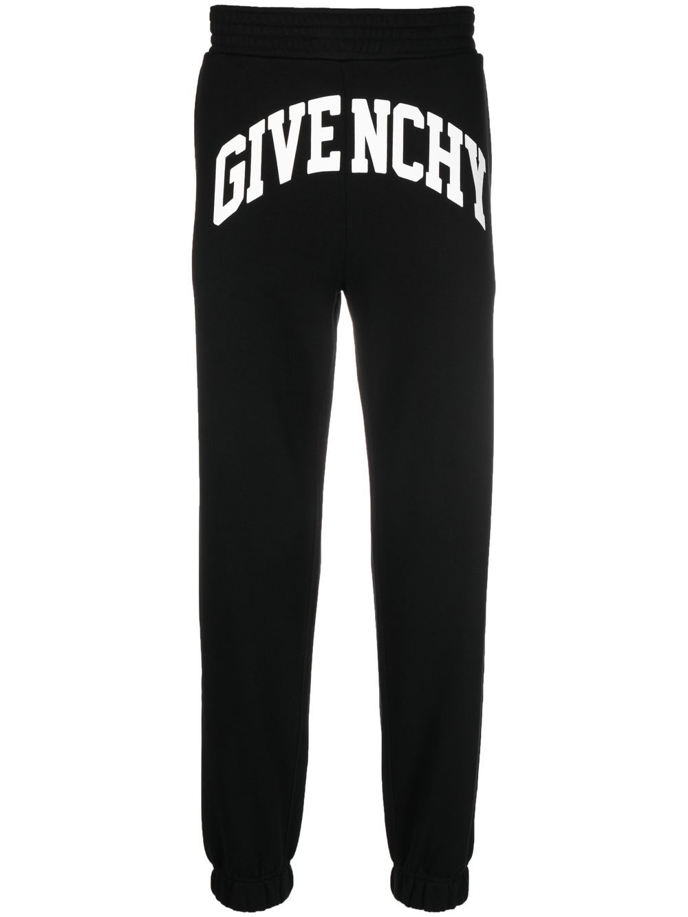 Givenchy logo print cotton track pants - Black von Givenchy