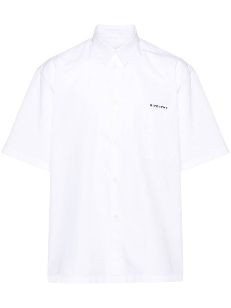 Givenchy logo-print shirt - White von Givenchy