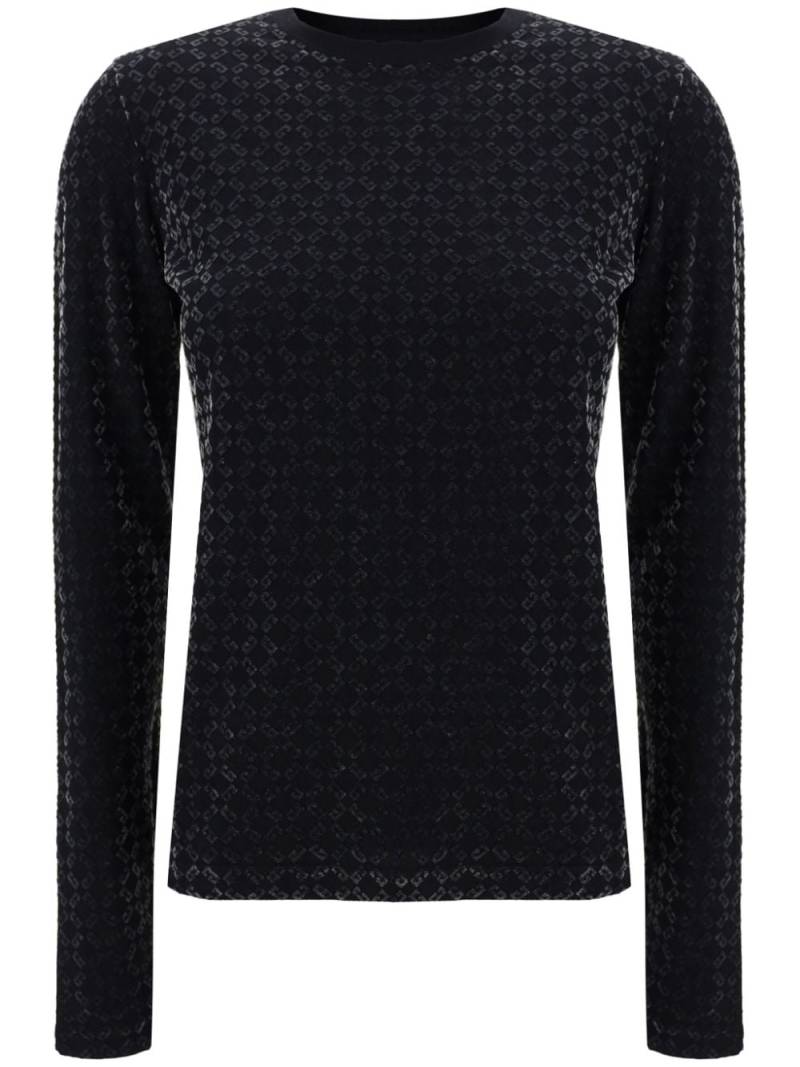 Givenchy logo-print top - Black von Givenchy