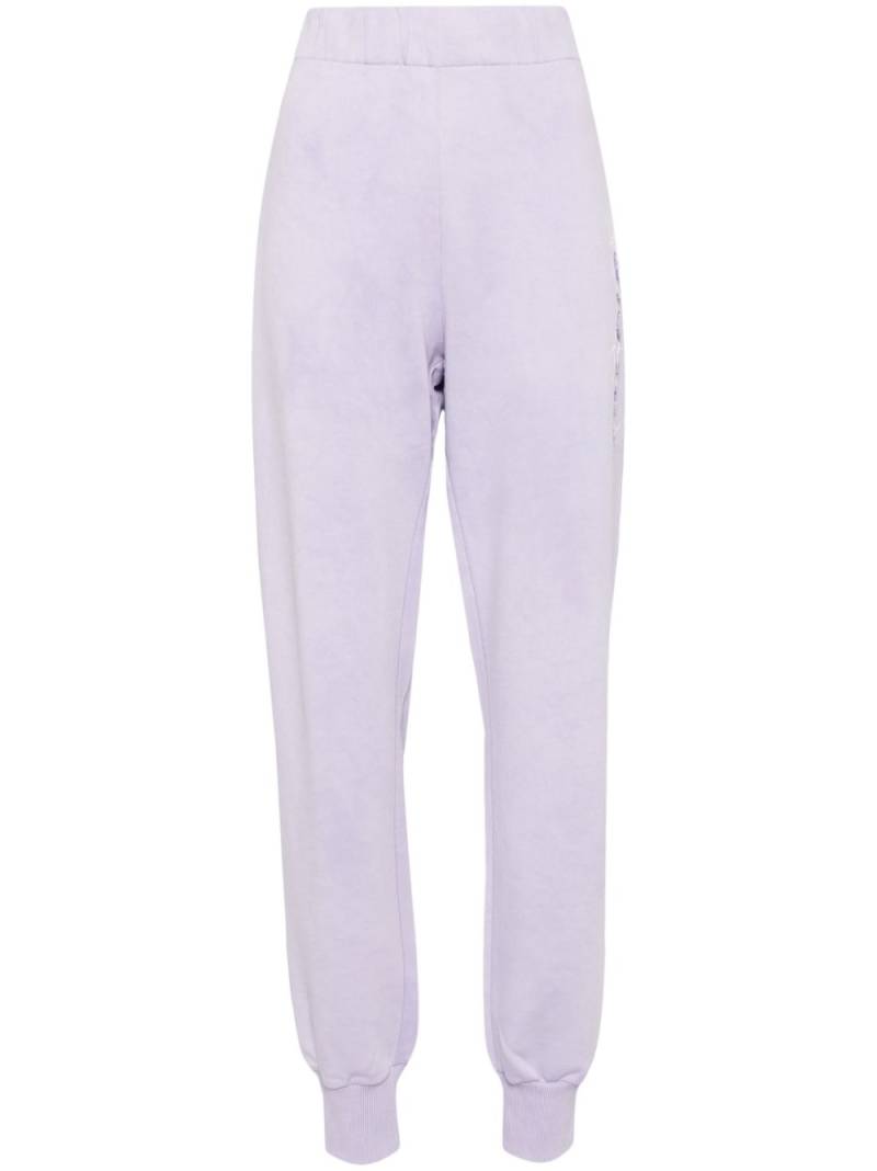 Givenchy logo-print track pants - Purple von Givenchy