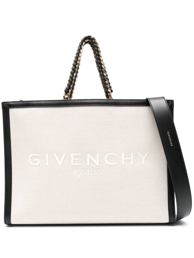 Givenchy medium G Tote shopping bag - Neutrals von Givenchy