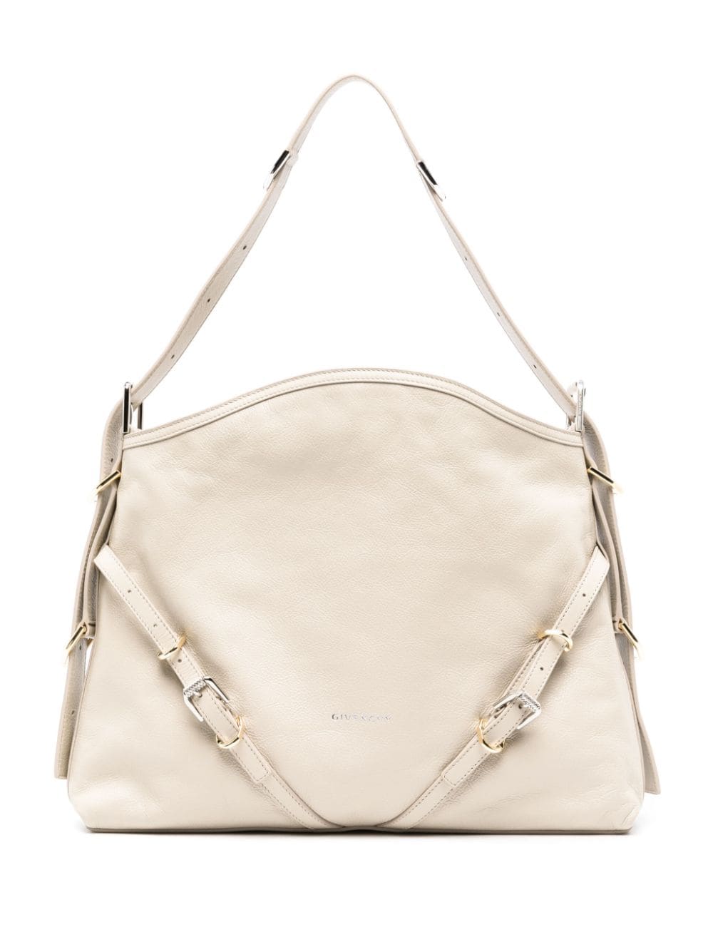 Givenchy medium Voyou leather shoulder bag - Neutrals von Givenchy