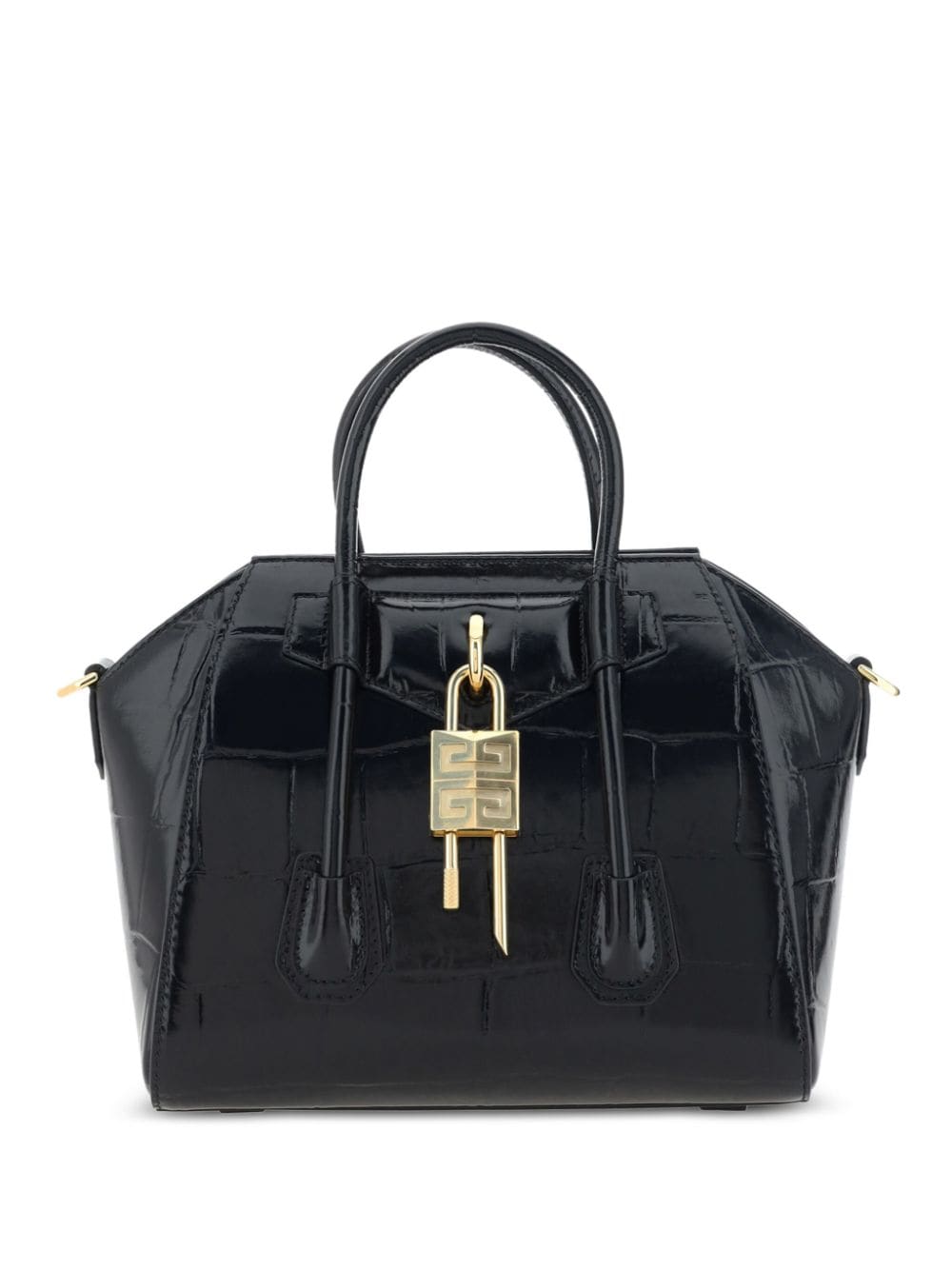 Givenchy mini Antigona leather bag - Black von Givenchy