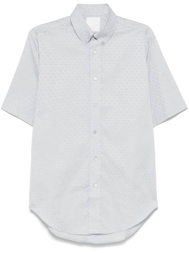 Givenchy monogram shirt - Blue von Givenchy