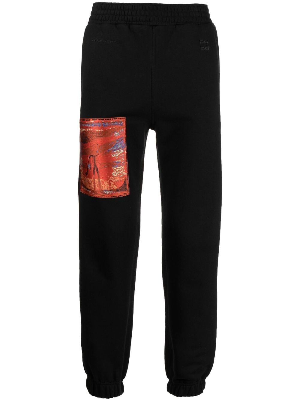 Givenchy patch-detail track pants - Black von Givenchy