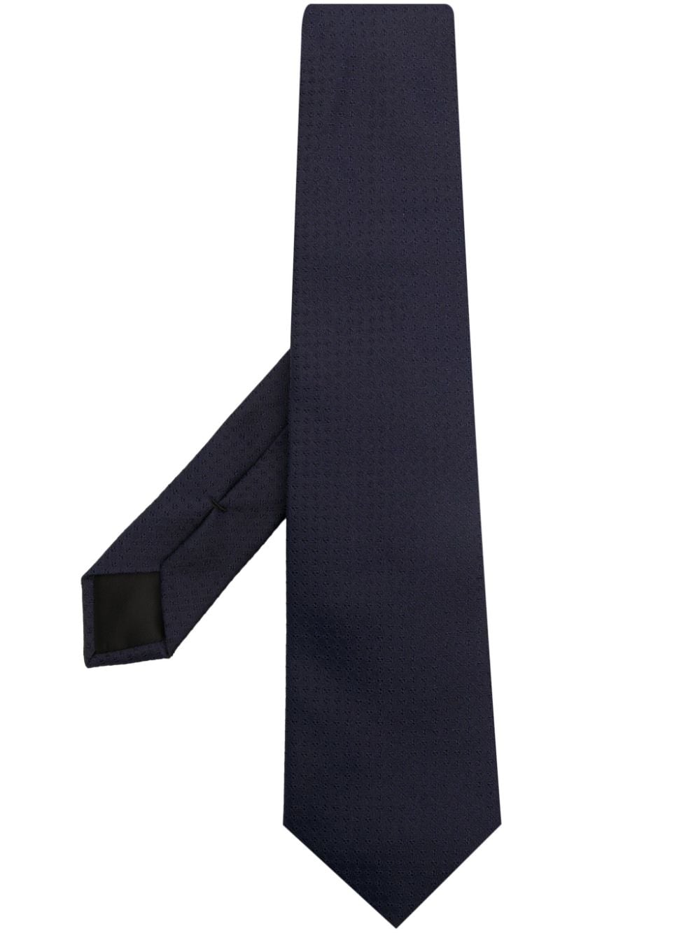 Givenchy pointed-tip silk tie - Blue von Givenchy