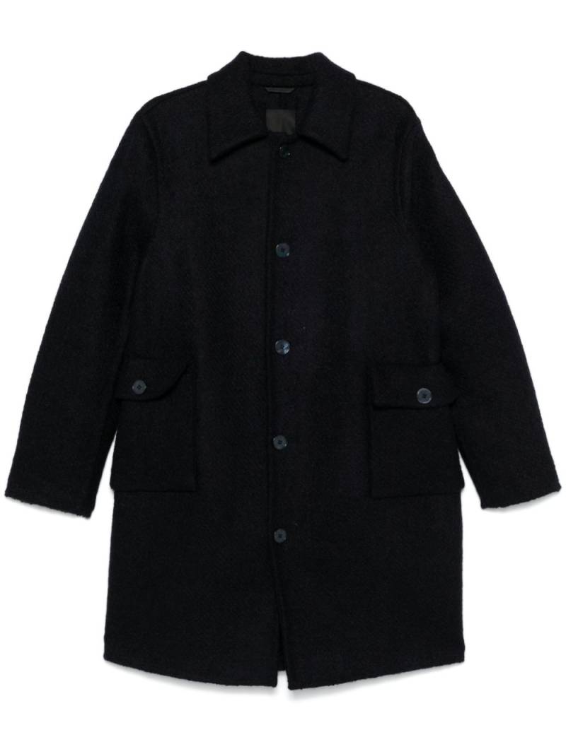 Givenchy single-breasted coat - Blue von Givenchy