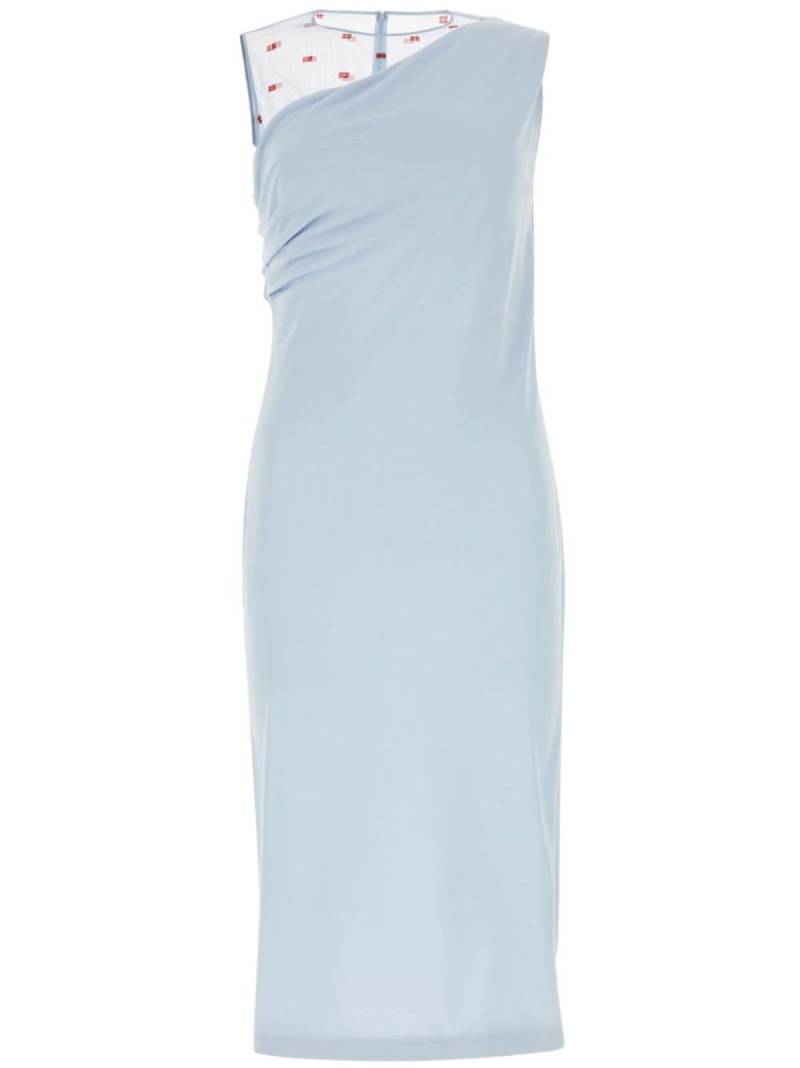 Givenchy sleeveless crepe dress - Blue von Givenchy