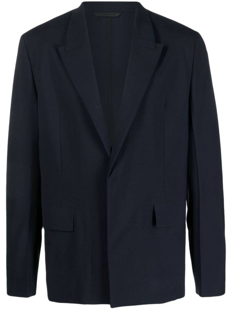 Givenchy tailored single-breasted blazer - Blue von Givenchy