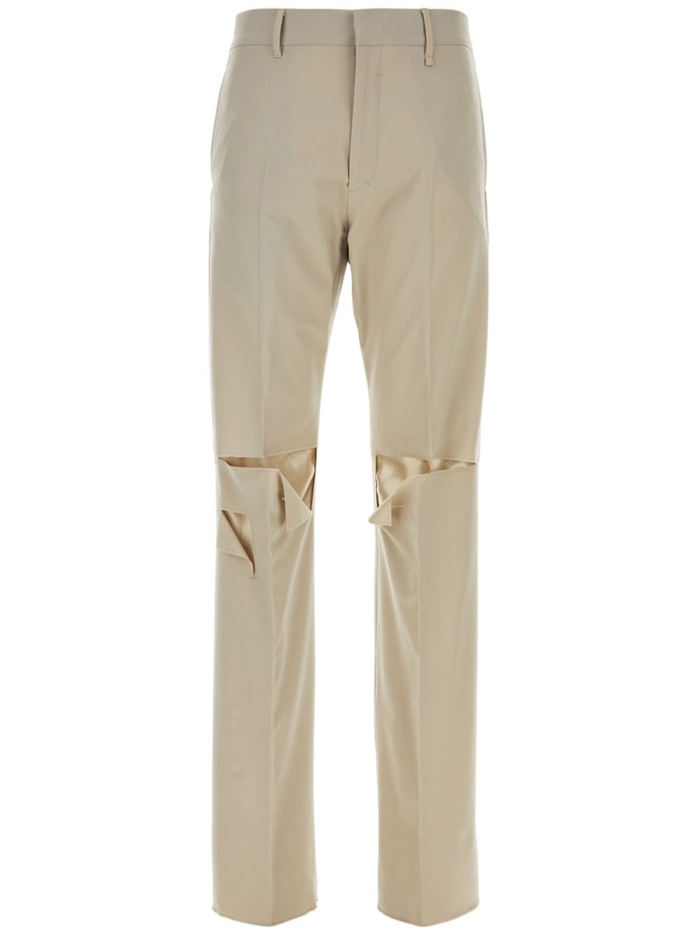 Givenchy wool-blend tailored trousers - Neutrals von Givenchy