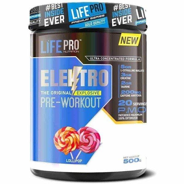 Elektro Pre-workout 500g Life Pro | Schnuller Unisex Multicolor ONE SIZE von GladiatorFit