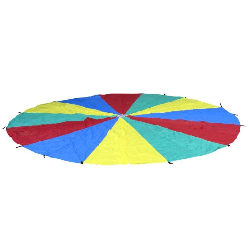 Regenbogenstofffallschirm Für Kinder 17 Griffe Unisex Multicolor 500 cm von GladiatorFit