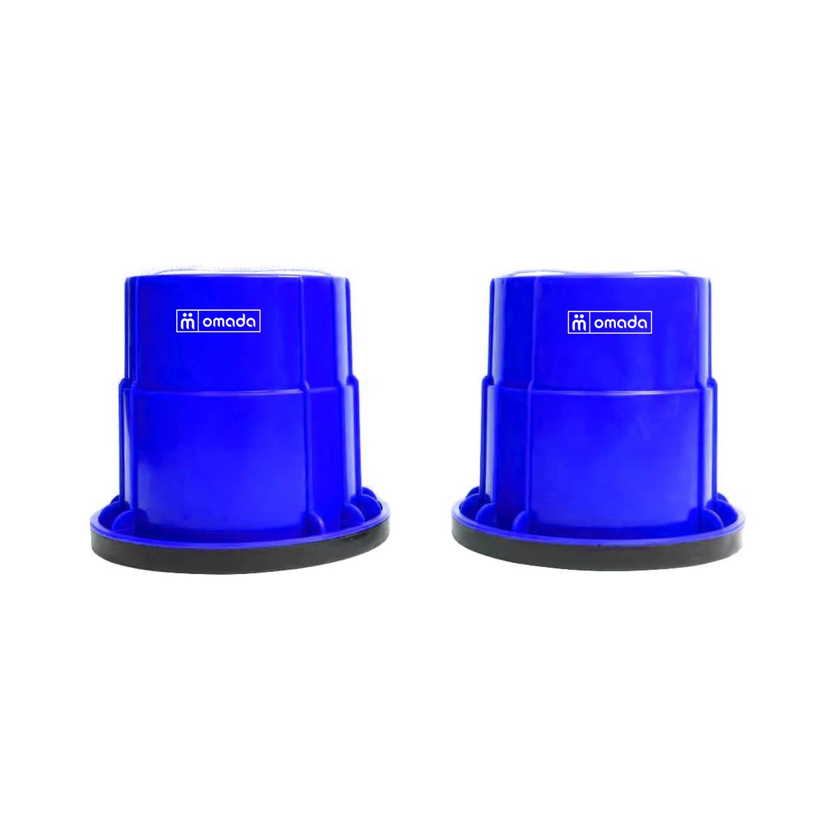 Sabots / Stelzen Rutschfeste Becher Kinder (satz Von 2) Unisex Blau ONE SIZE von GladiatorFit