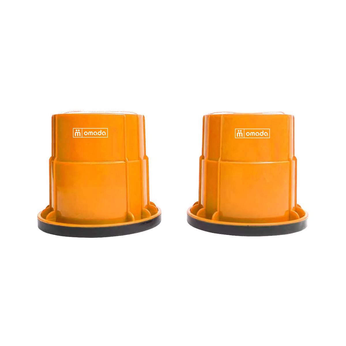 Sabots / Stelzen Rutschfeste Becher Kinder (satz Von 2) Unisex Orange ONE SIZE von GladiatorFit