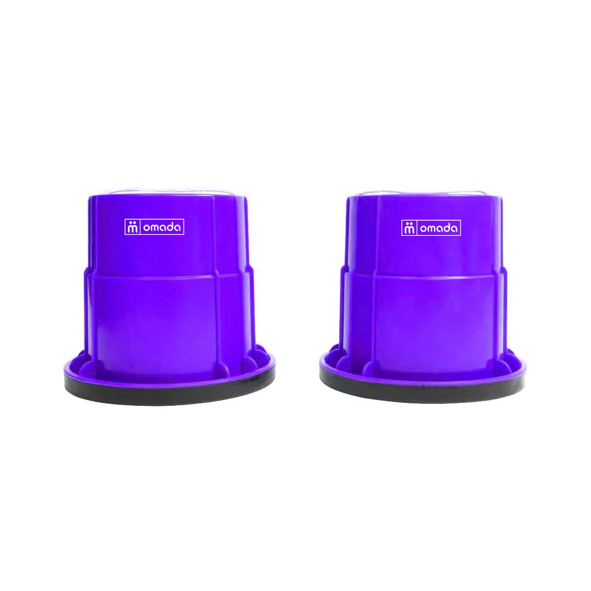 Sabots / Stelzen Rutschfeste Becher Kinder (satz Von 2) Unisex Violett ONE SIZE von GladiatorFit