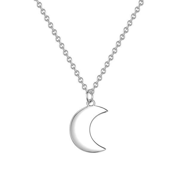 Halskette Mond Damen Silber 40cm von Glanzstücke München