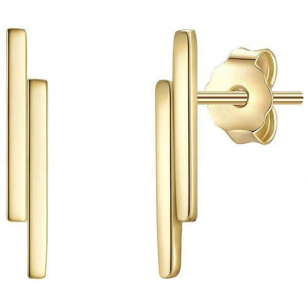 Ohrstecker Damen Gold 11mm von Glanzstücke München