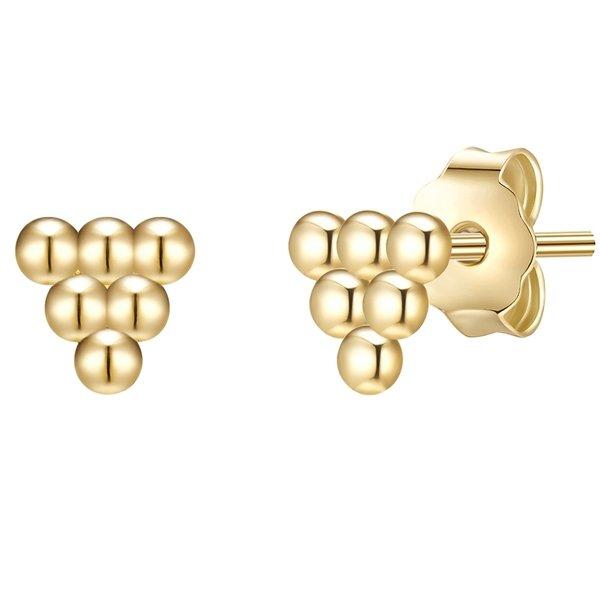 Ohrstecker Damen Gold 4mm von Glanzstücke München